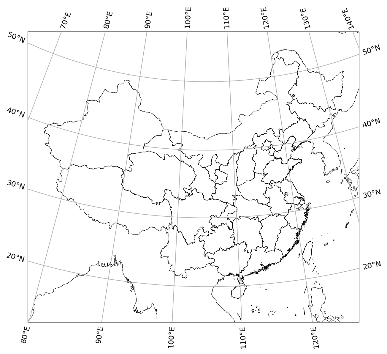 Map of China